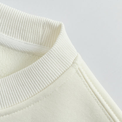 Louis Vuitton Snow School Badge Collage Sweatshirt – Cream