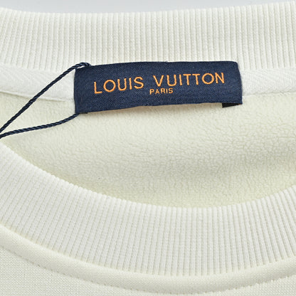Louis Vuitton  Collegiate Arch Logo Sweatshirt – Cream