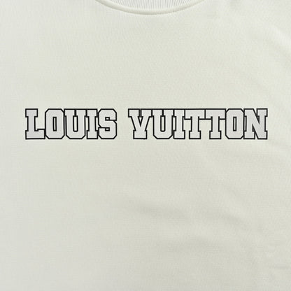 Louis Vuitton  Collegiate Arch Logo Sweatshirt – Cream