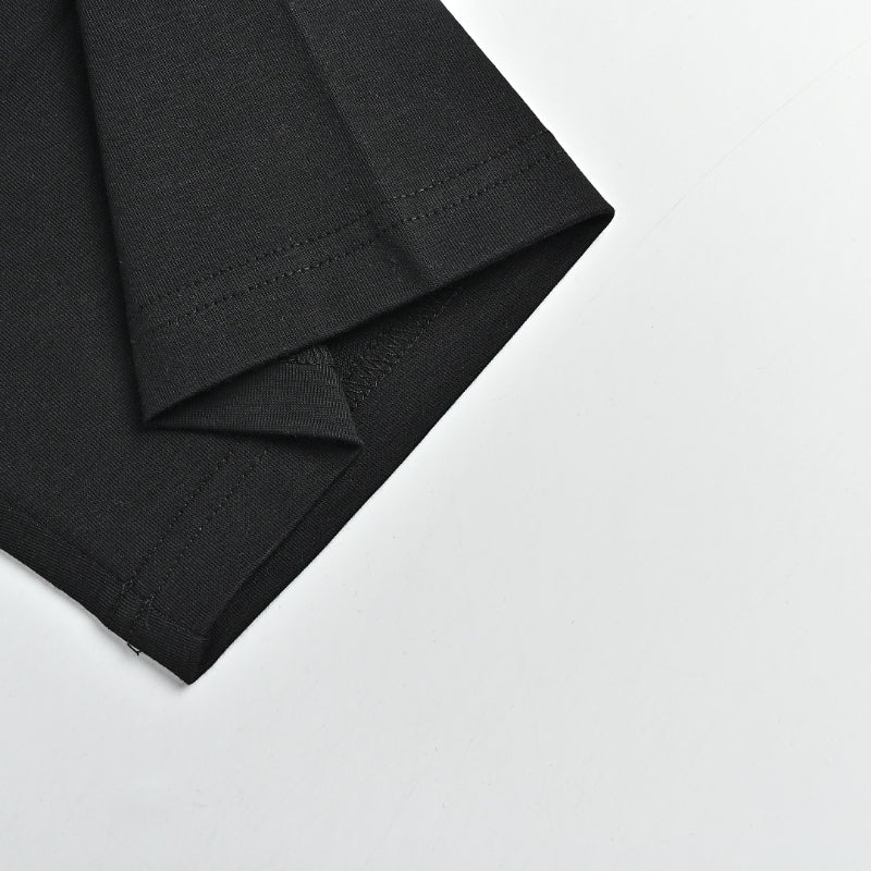 Gucci Black Heritage Label Graphic Tee