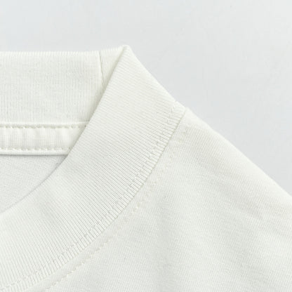 Gucci Ivory Heritage Label Graphic Tee