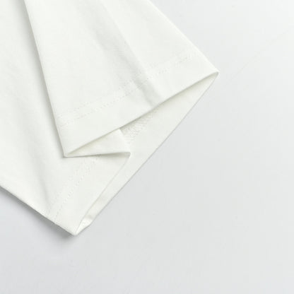 Gucci Ivory Heritage Label Graphic Tee