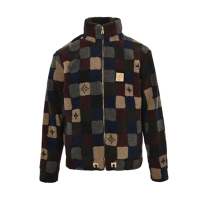 Louis Vuitton  Damier Sherpa Zip Jacket – Multi