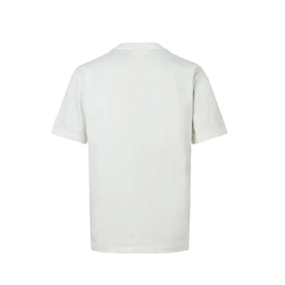 Gucci Ivory Heritage Label Graphic Tee
