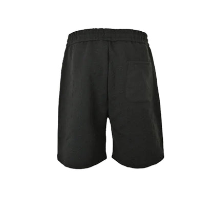 Louis Vuitton Mint Logo Fleece Shorts — Black