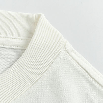 Gucci White Red Double-G Embroidered Tee