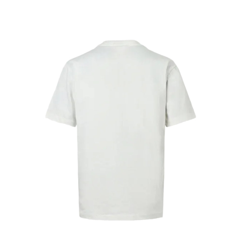 Gucci White Red Double-G Embroidered Tee
