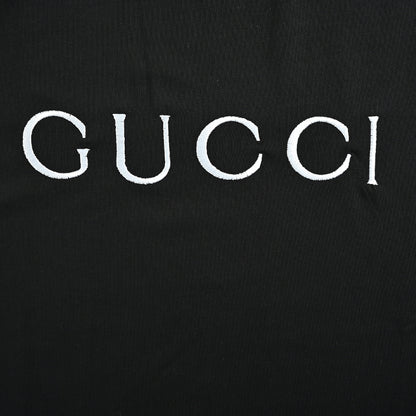 Gucci Black Serif Wordmark Tee