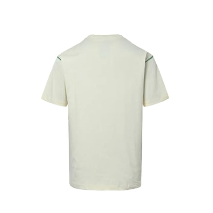 Gucci Cream Embroidered Circle-Crest Tee