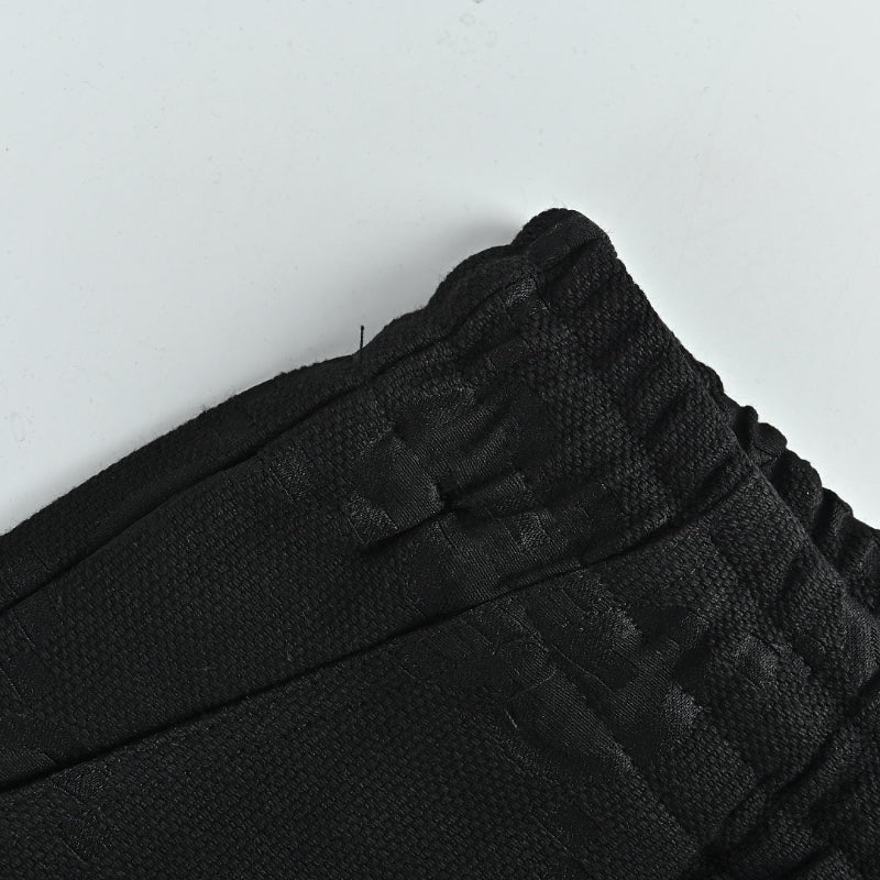 Gucci All-Over Monogram Print Shorts – Black