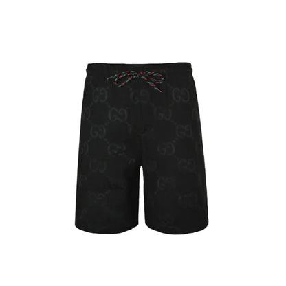 Gucci All-Over Monogram Print Shorts – Black