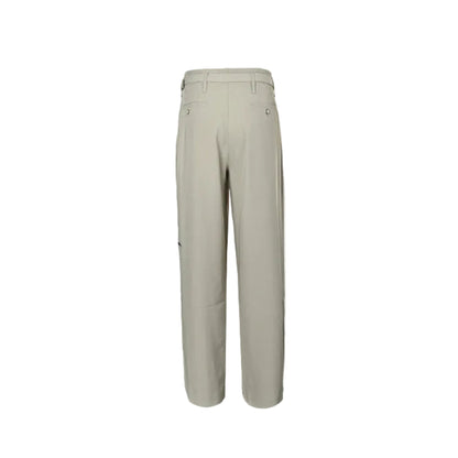 Louis Vuitton Double-Pleat Wide-Leg Trousers — Sand