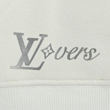 Louis Vuitton Monogram Diamond Scatter Embroidery Hoodie – Cream