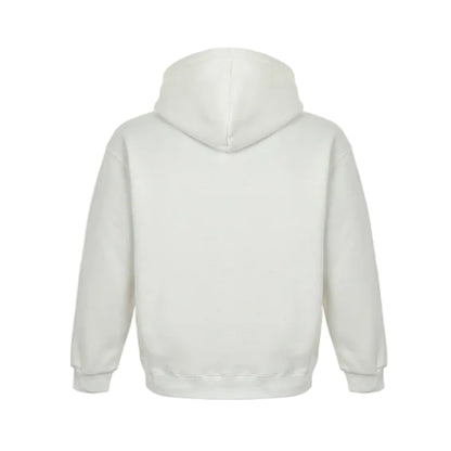 Louis Vuitton Label Minimal Hoodie – Cream