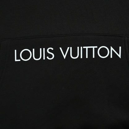 Louis Vuitton Coin Portrait Graphic Hoodie – Black