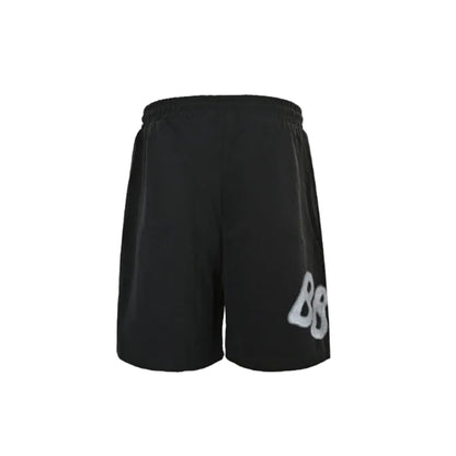 Gucci Graffiti Collab Graphic Shorts – Black