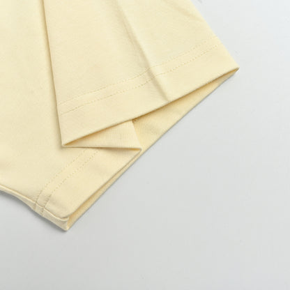 Gucci Butter Yellow Schnauzer Watercolor Graphic Tee