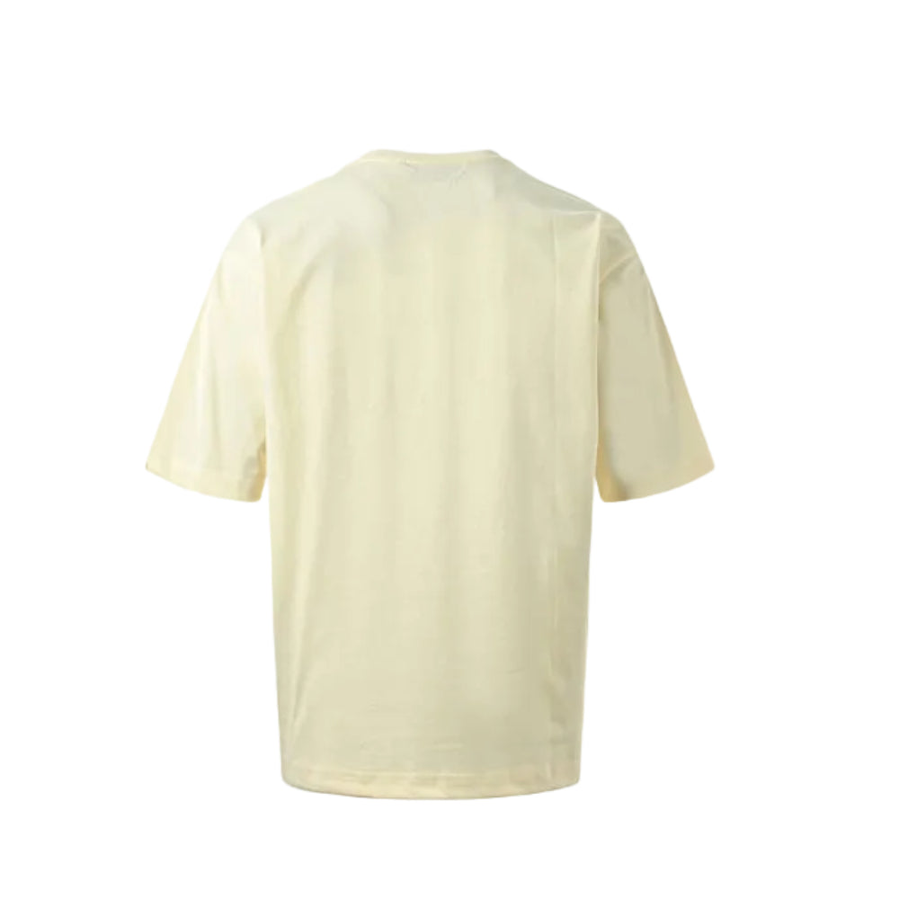 Gucci Butter Yellow Schnauzer Watercolor Graphic Tee