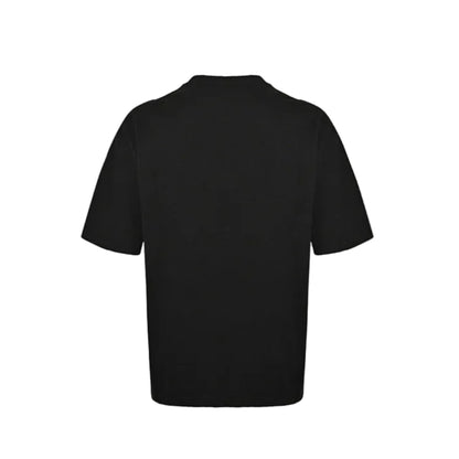 Gucci Black Stripe Ribbon Cartoon Bunny Serif Wordmark Graphic Tee