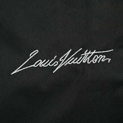 Louis Vuitton Houndstooth Panel Track Pants — Black x White