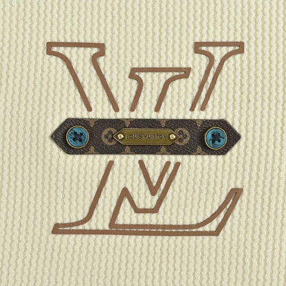 Louis Vuitton Monogram Belt Emblem Turtleneck Sweater – Cream