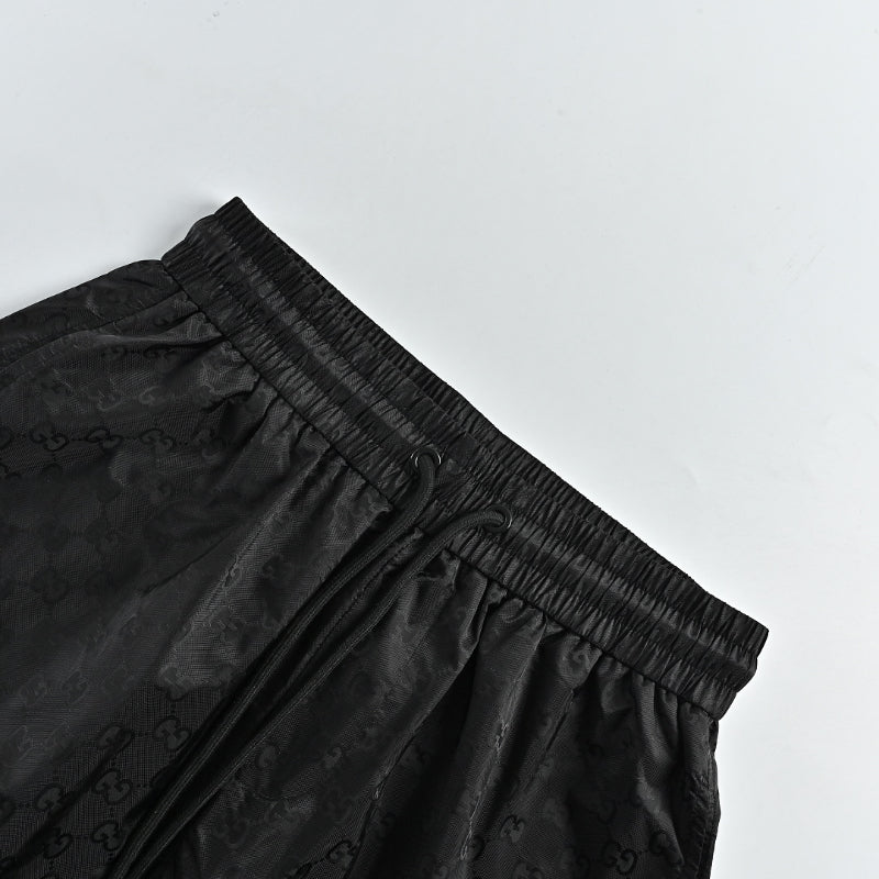 Gucci All-Over Monogram Swim Shorts – Black