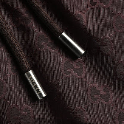 Gucci All-Over Monogram Swim Shorts – Burgundy