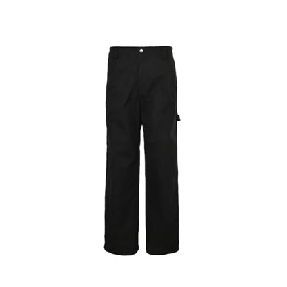 Gucci Black Wide-Leg Tailored Trousers with Contrast Lining