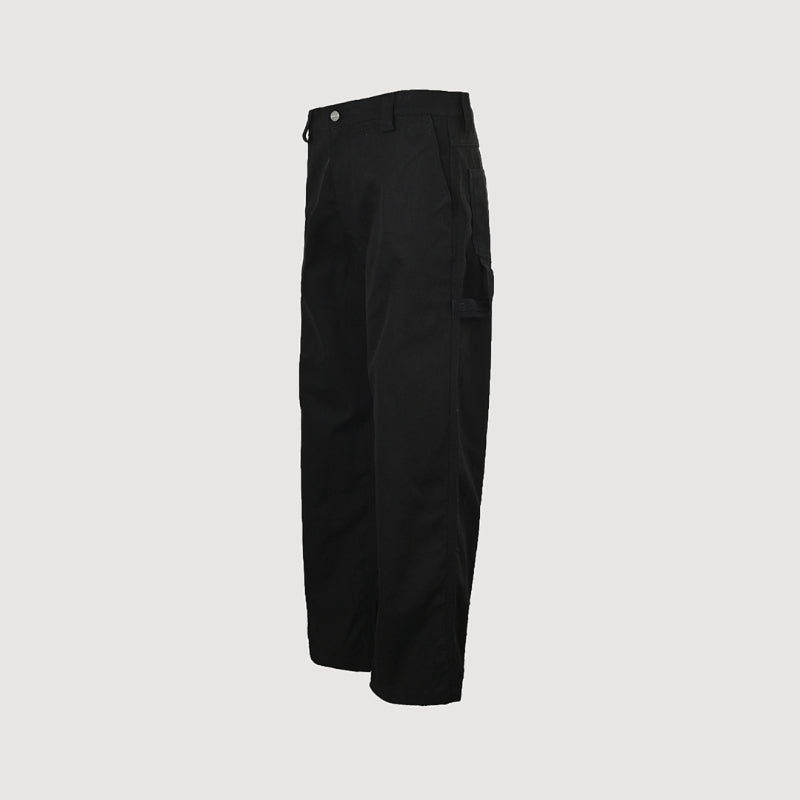 Gucci Black Wide-Leg Tailored Trousers with Contrast Lining