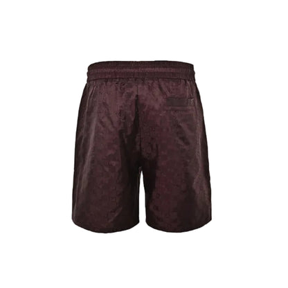 Gucci All-Over Monogram Swim Shorts – Burgundy