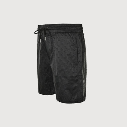 Gucci All-Over Monogram Swim Shorts – Black