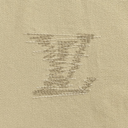 Louis Vuitton Tonal Monogram Embroidered Straight Trousers — Ecru