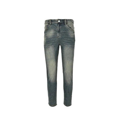 Louis Vuitton Heavy Wash Slim Jeans — Vintage Blue Grey