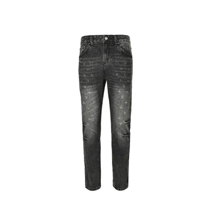 Louis Vuitton Scattered Monogram Slim Jeans — Vintage Grey