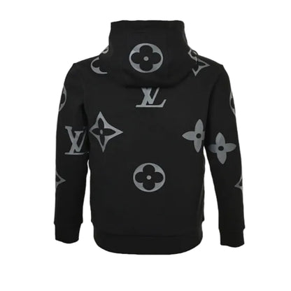 Louis Vuitton Giant Monogram Scatter Print Hoodie – Black