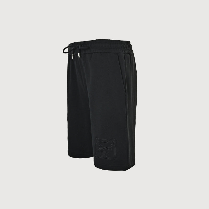 Gucci Minimalist Fleece Shorts – Black