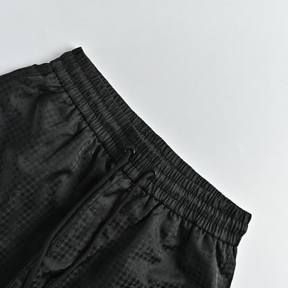 Louis Vuitton Monogram Jacquard Swim Shorts — Black