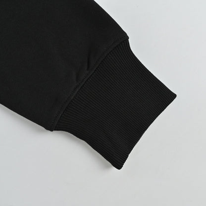 Louis Vuitton Collegiate 3D Letter Embroidery Crewneck – Black