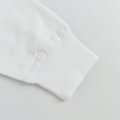 Louis Vuitton Hand-Drawn Badge Embroidery Crewneck – White