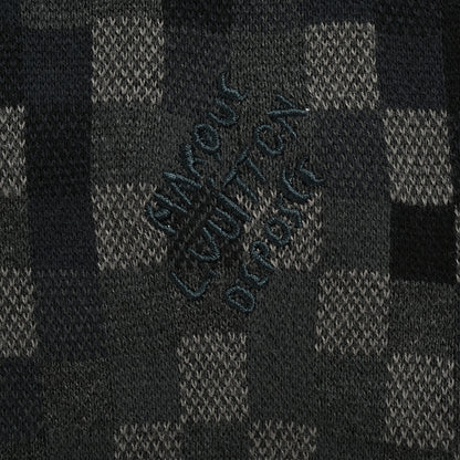 Louis Vuitton Pixel Camo Damier Jacquard Knit Sweater – Black
