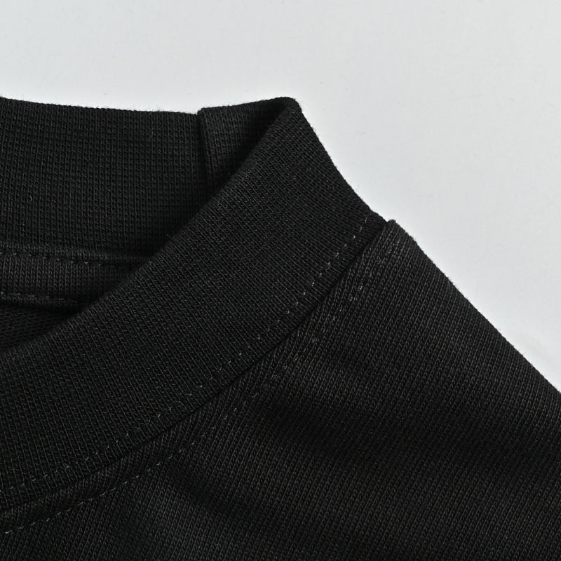 Gucci Black Washed Tonal Logo Heavyweight Tee