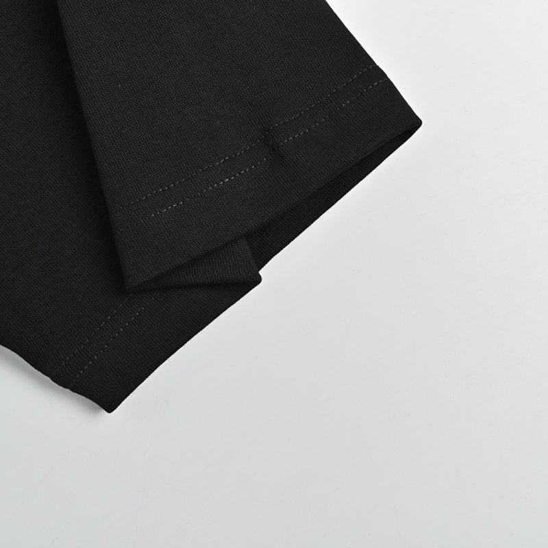 Gucci Black Washed Tonal Logo Heavyweight Tee