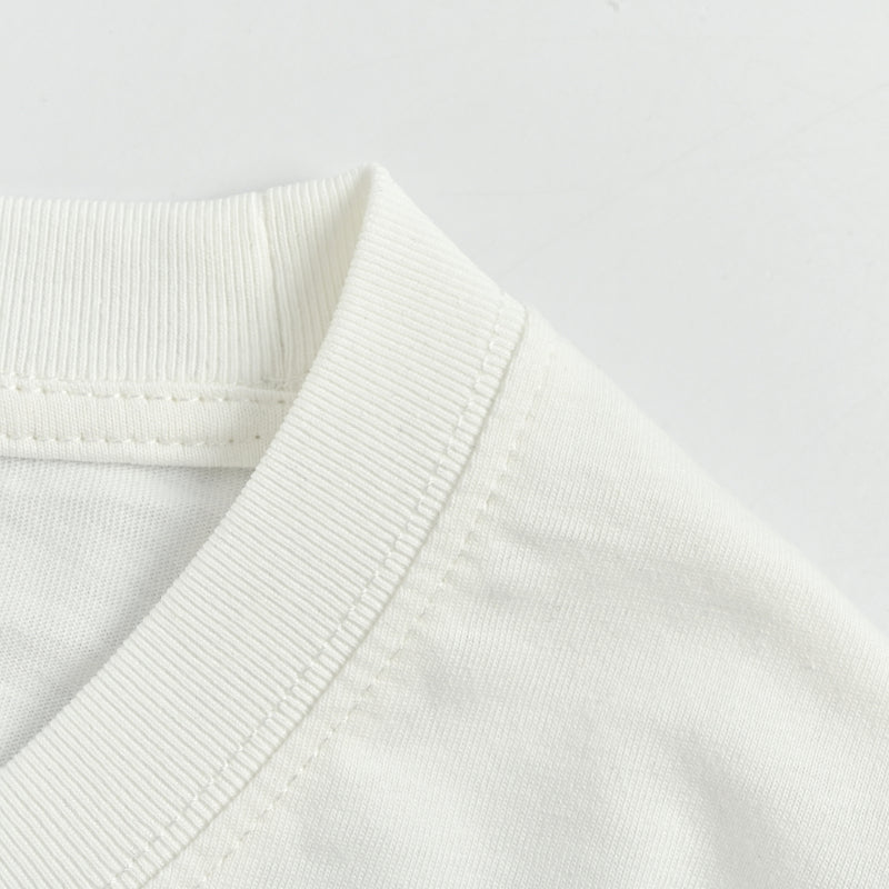 Gucci Ivory Script Hem Graphic Tee