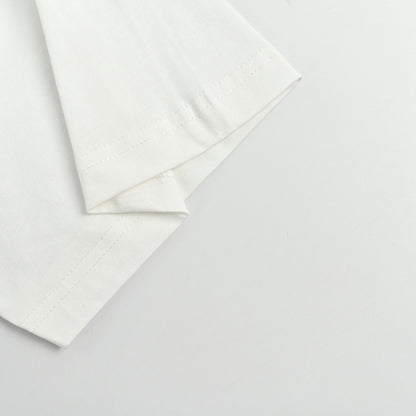 Gucci Ivory Script Hem Graphic Tee
