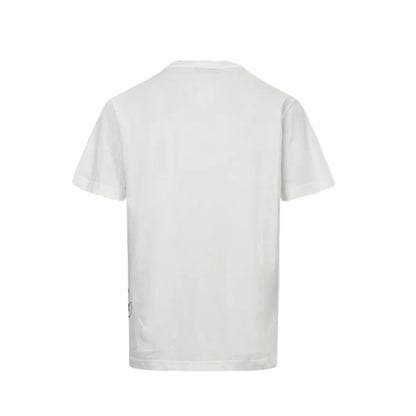 Gucci Ivory Script Hem Graphic Tee
