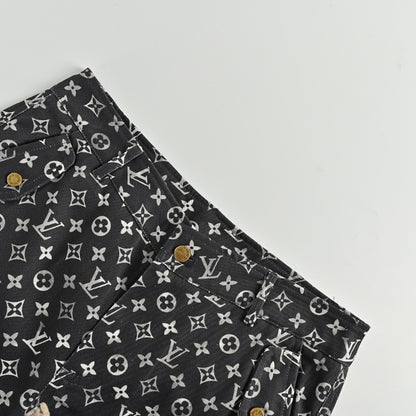 Louis Vuitton Monogram x Desert Camo Cargo Trousers — Black x Sand