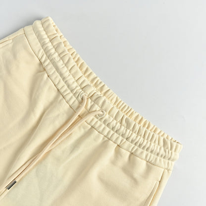 Louis Vuitton Signature Fleece Shorts — Cream