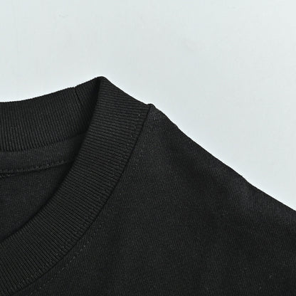 Gucci Black Interlocking Crest Graphic Tee