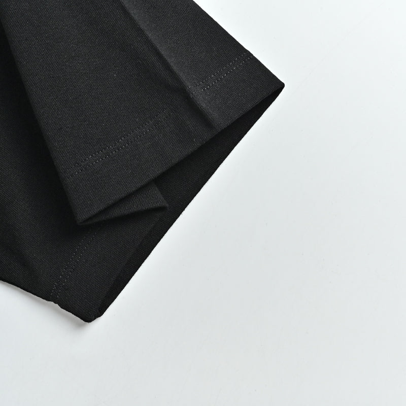 Gucci Black Interlocking Crest Graphic Tee