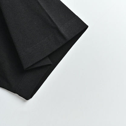 Gucci Black Interlocking Crest Graphic Tee